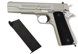 Galaxy 1911 GBB Gel Pistol - Silver